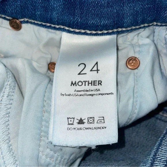 Mother the peg step fray skirt size 24 - Picture 9 of 15